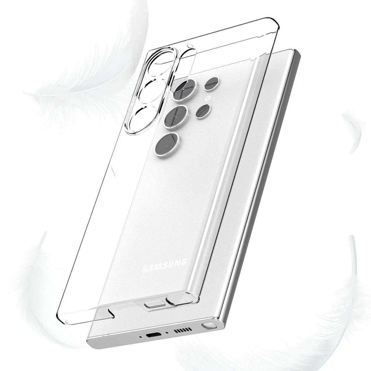 Araree Nukin Case For Samsung Galaxy S23 Plus - Clear - Tashqila Araree Nukin Case For Samsung Galaxy S23 Plus - Clear - Tashqila